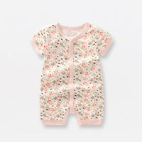 Thumbnail for Bamboo Fiber Baby Zippered Romper