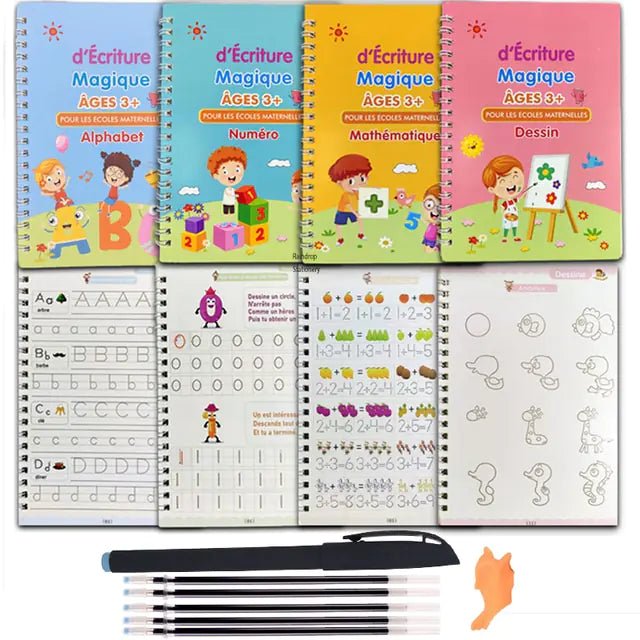 4Books Pen Magic Copy Book - PepitoStore