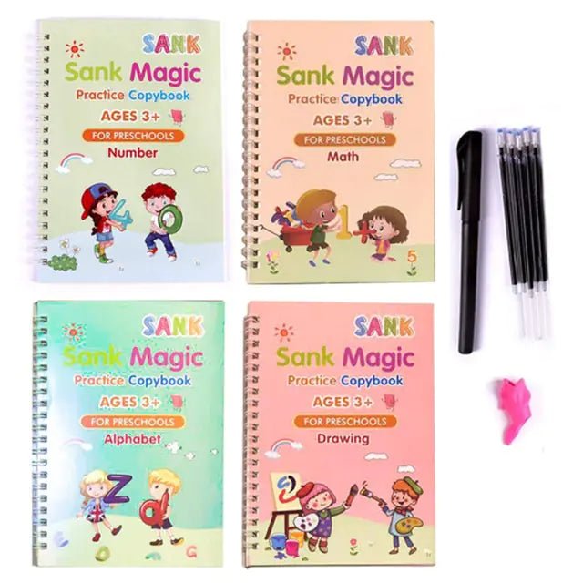 4Books Pen Magic Copy Book - PepitoStore