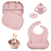 Thumbnail for 5Pcs/Set Silicone Children Tableware - PepitoStore