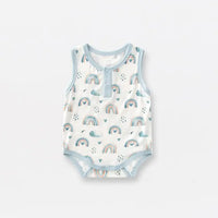 Thumbnail for Bamboo Fiber Baby Zippered Romper