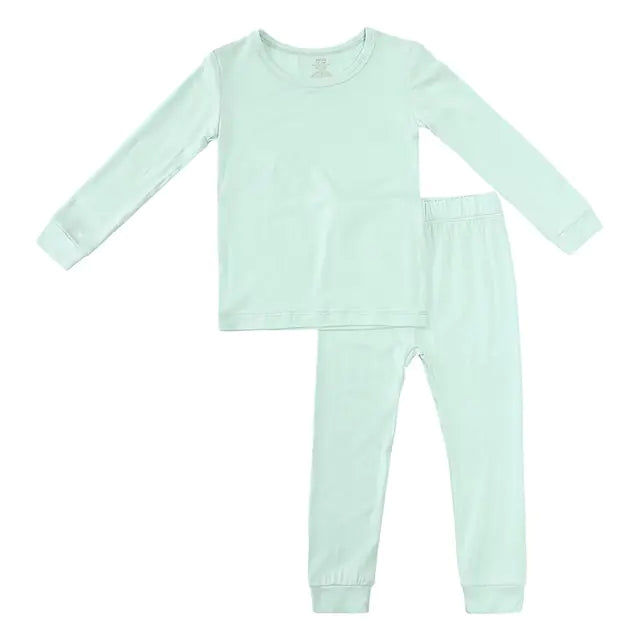 Bamboo Fiber Toddler Kids Pajamas Set