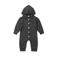 Thumbnail for Baby Toddler Hooded Romper - PepitoStore - 