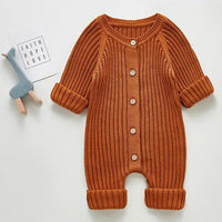 Thumbnail for Knitted Baby Romper - PepitoStore