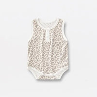 Thumbnail for Bamboo Fiber Baby Zippered Romper