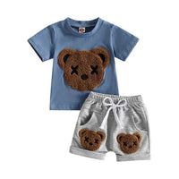 Thumbnail for Baby Boys Bear Outfit - PepitoStore