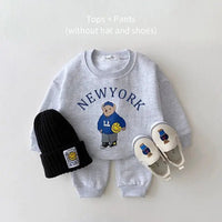 Thumbnail for Baby Casual Hoodie and Pants Set - PepitoStorerompers