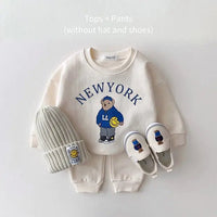 Thumbnail for Baby Casual Hoodie and Pants Set - PepitoStorerompers