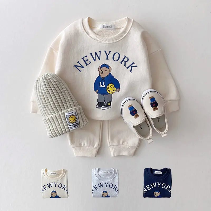 Baby Casual Hoodie and Pants Set - PepitoStorerompers