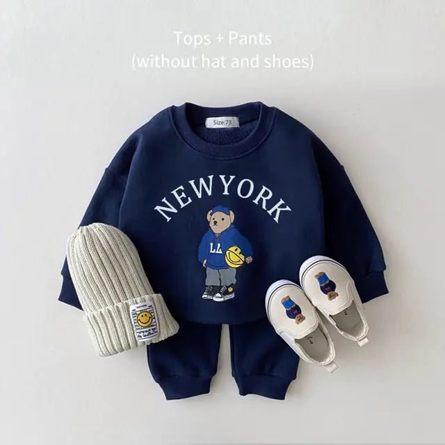 Baby Casual Hoodie and Pants Set - PepitoStorerompers