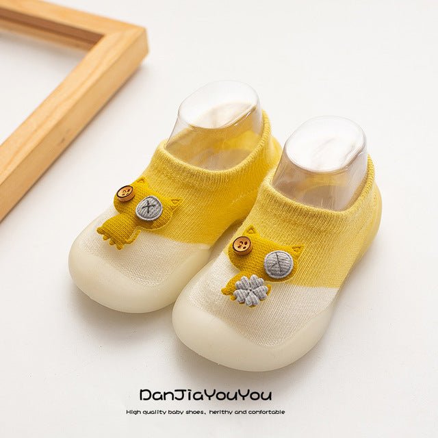 Baby Cat style cotton floor shoes - PepitoStore