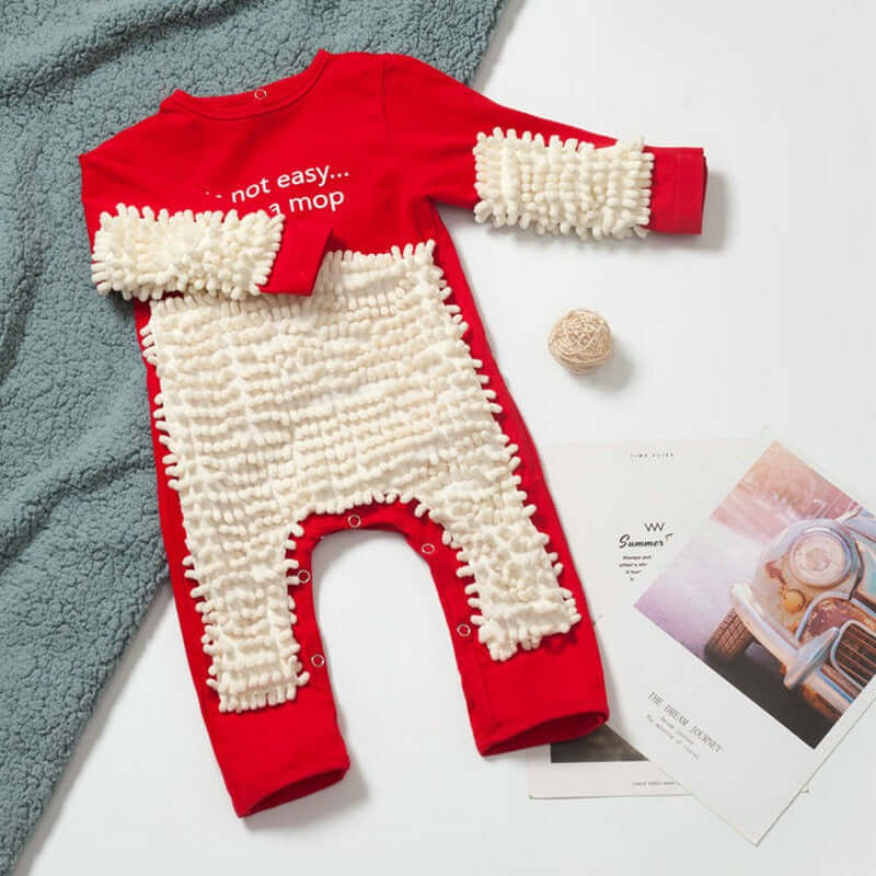 Baby Mop Romper - PepitoStorerompers