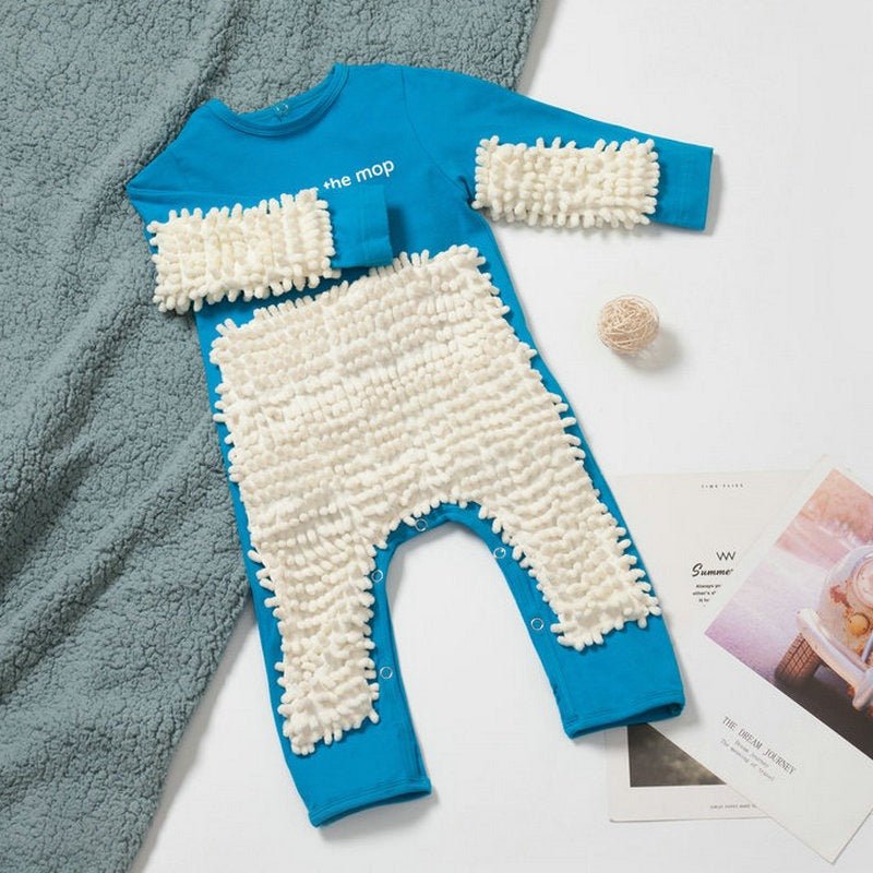 Baby Mop Romper - PepitoStorerompers