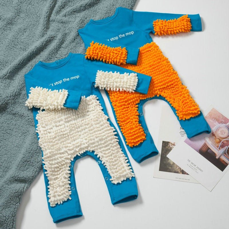 Baby Mop Romper - PepitoStorerompers