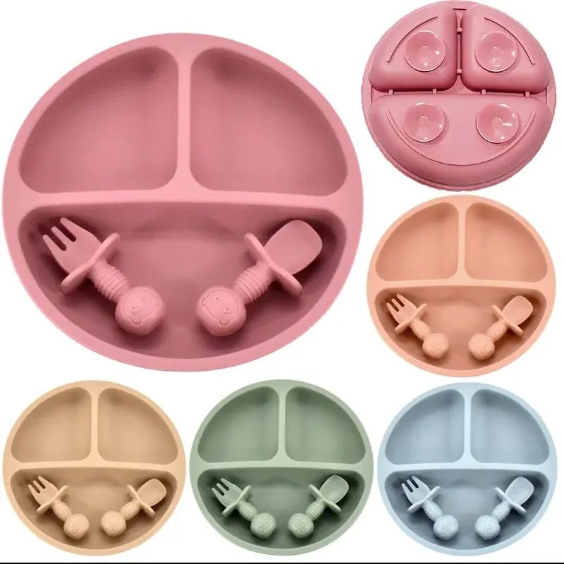 Baby Silicone Plate Set - PepitoStore