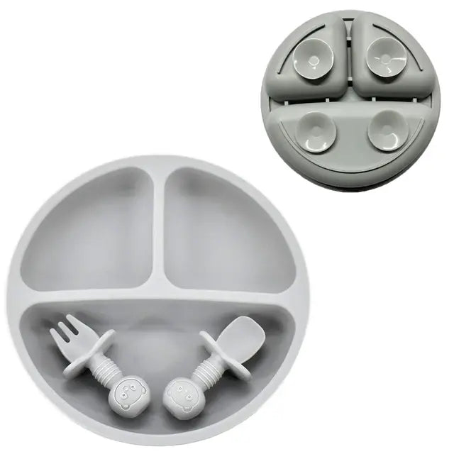 Baby Silicone Plate Set - PepitoStore