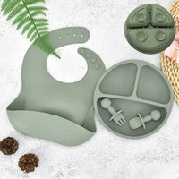 Thumbnail for Baby Silicone Plate Set - PepitoStore