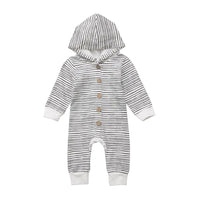 Thumbnail for Baby Toddler Hooded Romper - PepitoStore - 