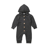 Thumbnail for Baby Toddler Hooded Romper - PepitoStore - 