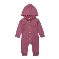 Thumbnail for Baby Toddler Hooded Romper - PepitoStore - 