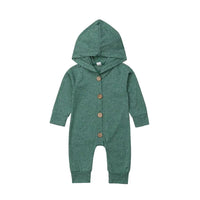 Thumbnail for Baby Toddler Hooded Romper - PepitoStore - 