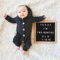 Thumbnail for Baby Toddler Hooded Romper - PepitoStore - 