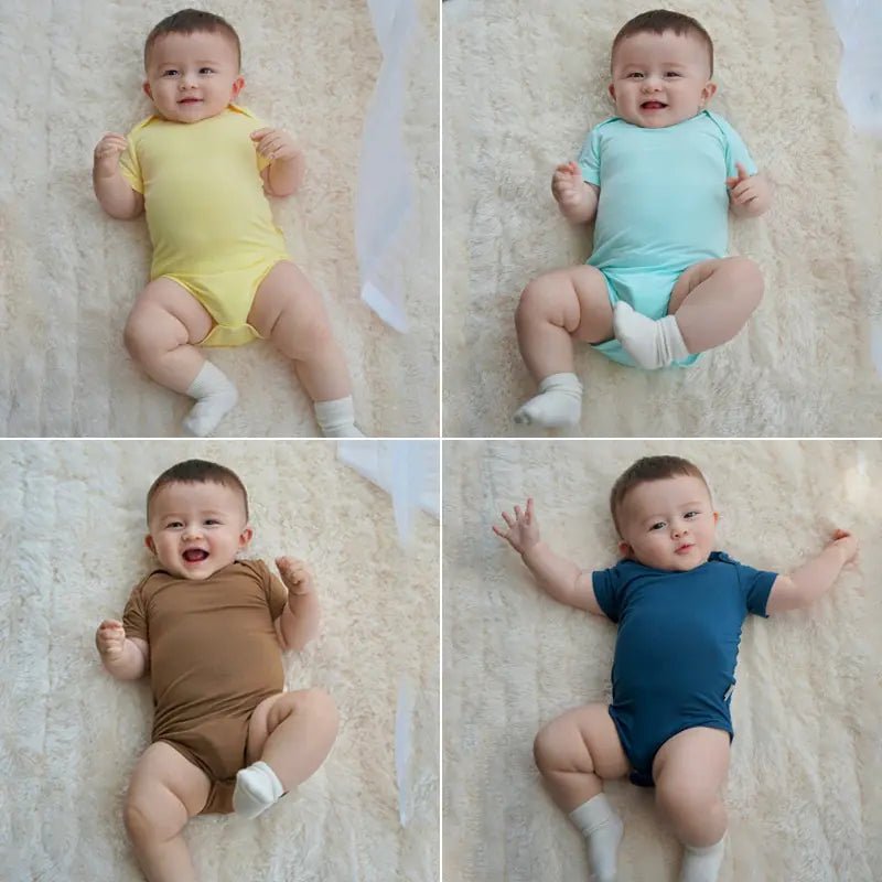 Bamboo Fiber Baby Romper - PepitoStore - 