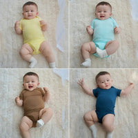 Thumbnail for Bamboo Fiber Baby Romper - PepitoStore - 