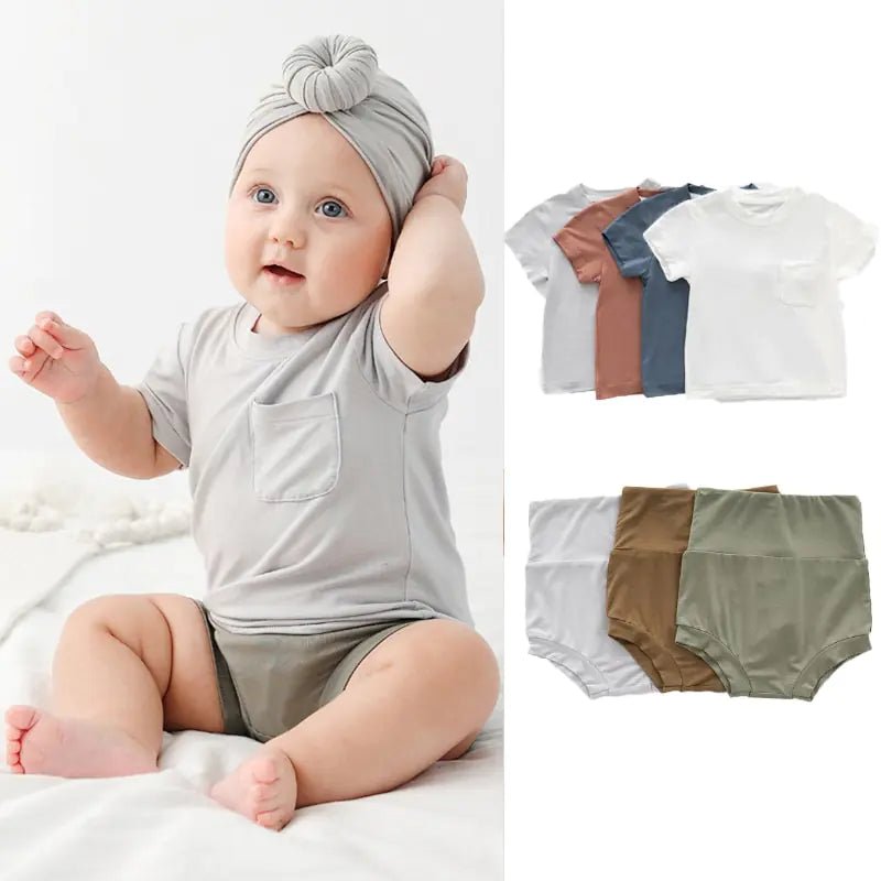 Bamboo Fiber Baby Summer Set - PepitoStore - 