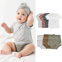 Thumbnail for Bamboo Fiber Baby Summer Set - PepitoStore - 