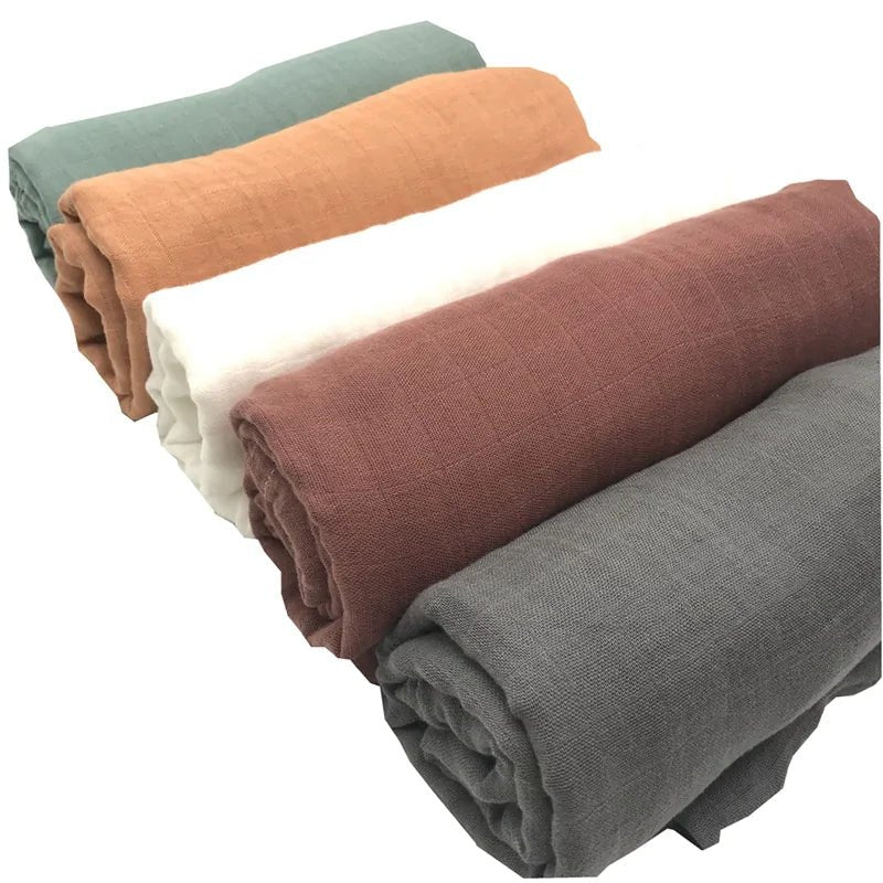 Bamboo Muslin Swaddle Blanket - PepitoStore - 