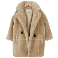 Thumbnail for Big Kids Fur Coat In Autumn And Winter Coat - PepitoStore