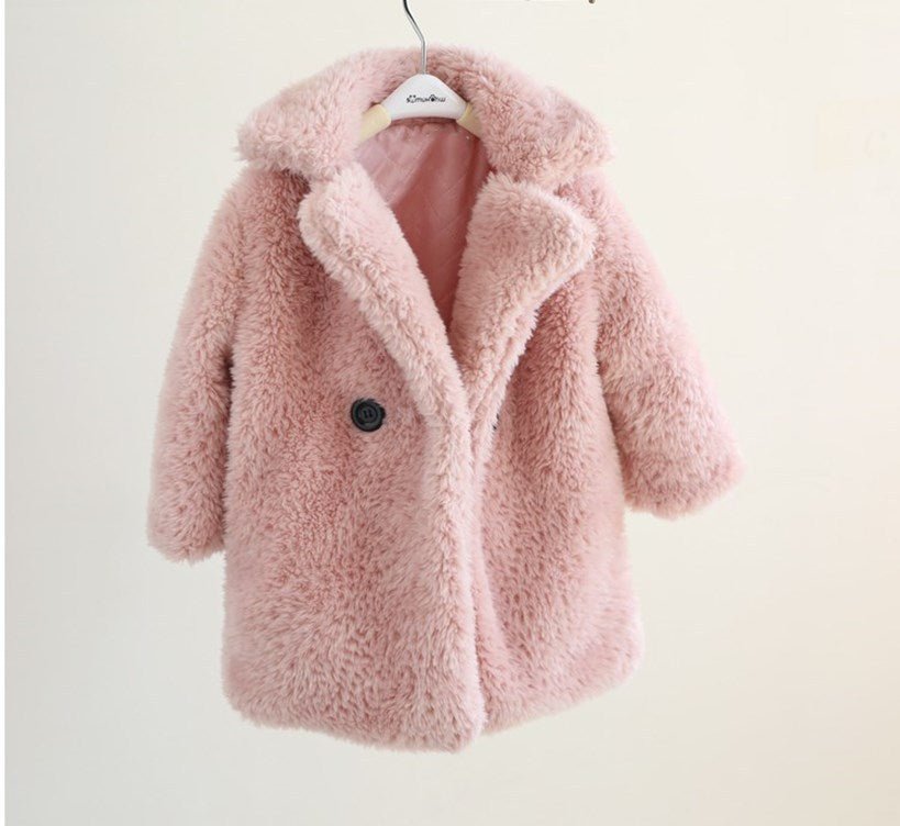 Big Kids Fur Coat In Autumn And Winter Coat - PepitoStore