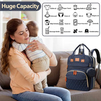 Thumbnail for Changing Station Diaper Backpack - PepitoStore