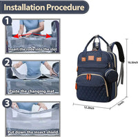 Thumbnail for Changing Station Diaper Backpack - PepitoStore