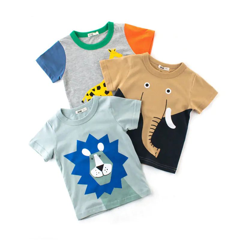 Children Cute Animals T - shirt - PepitoStore