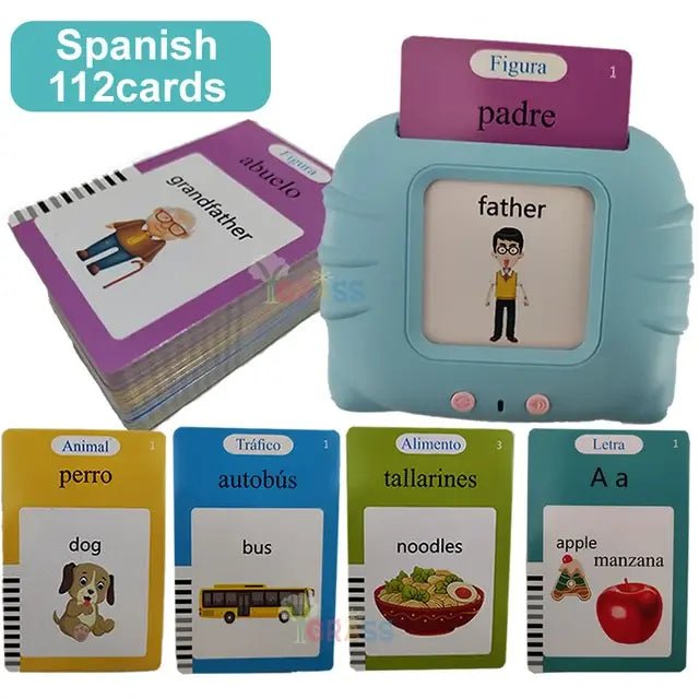 Educational Learning Talking Flash Cards - PepitoStore - 