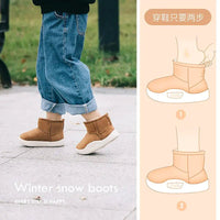 Thumbnail for Girls Boys Warm Outdoor Winter Boots - PepitoStore