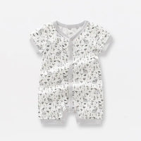 Thumbnail for Bamboo Fiber Baby Zippered Romper