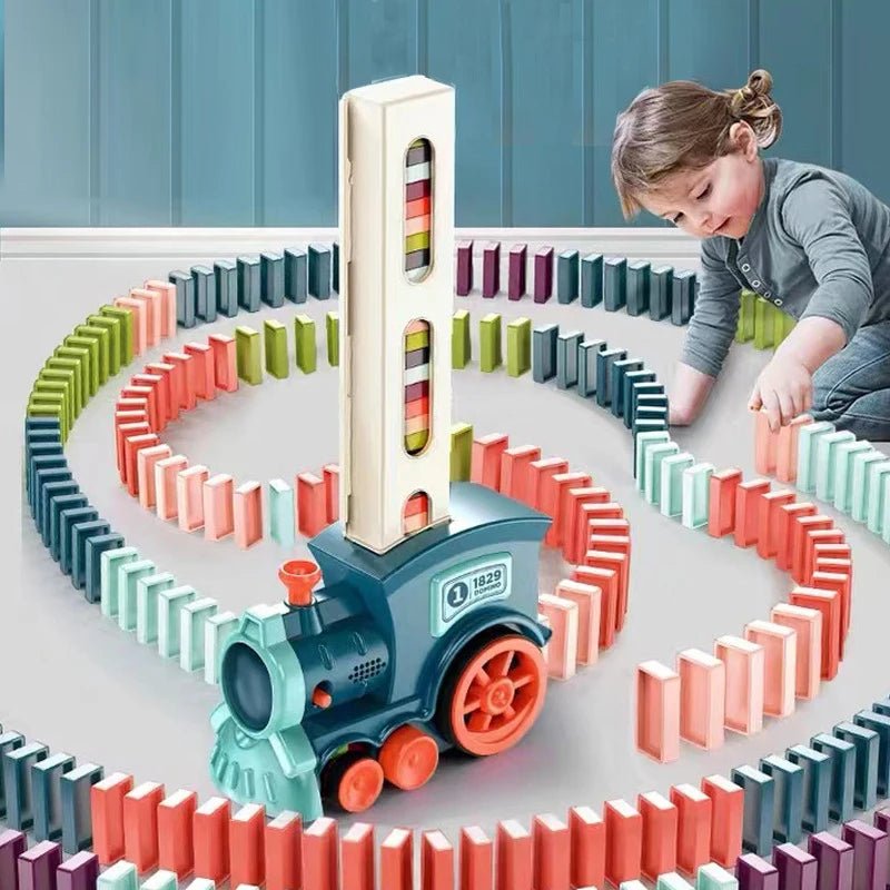 Kids Automatic Domino Train - PepitoStore