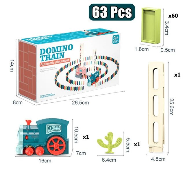 Kids Automatic Domino Train - PepitoStore