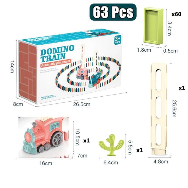 Kids Automatic Domino Train - PepitoStore