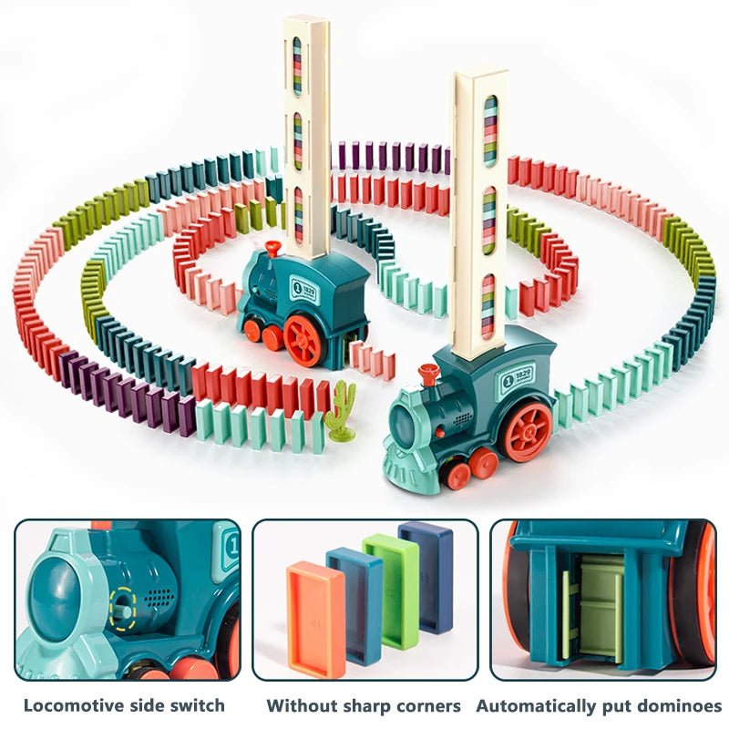 Kids Automatic Domino Train - PepitoStore