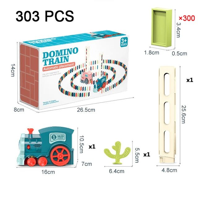 Kids Automatic Domino Train - PepitoStore