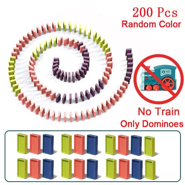 Kids Automatic Domino Train - PepitoStore