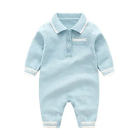 Thumbnail for Knitted Baby Romper - PepitoStore