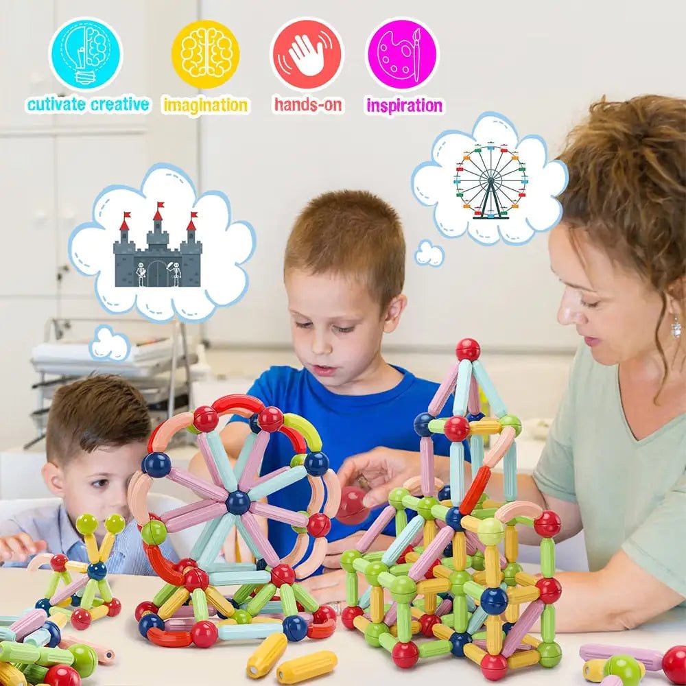 Magnetic Building Blocks - PepitoStore