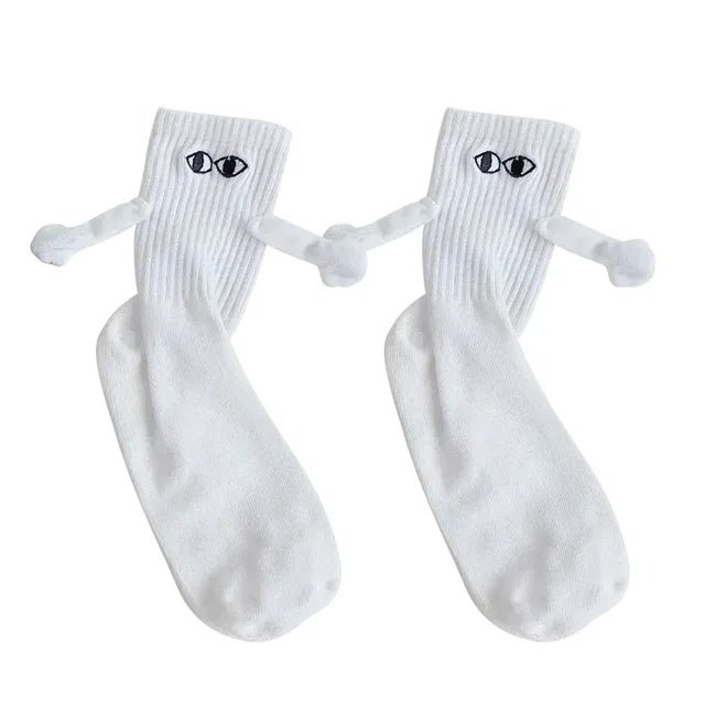 Magnetic Holding Hands Couple Socks - PepitoStore