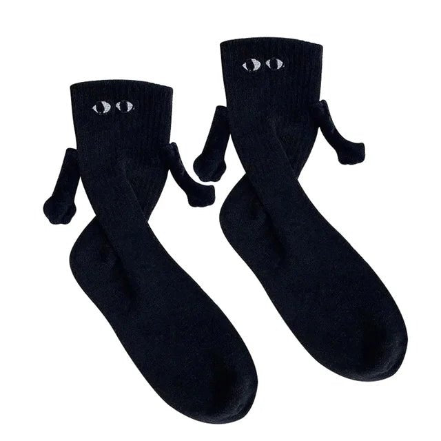 Magnetic Holding Hands Couple Socks - PepitoStore