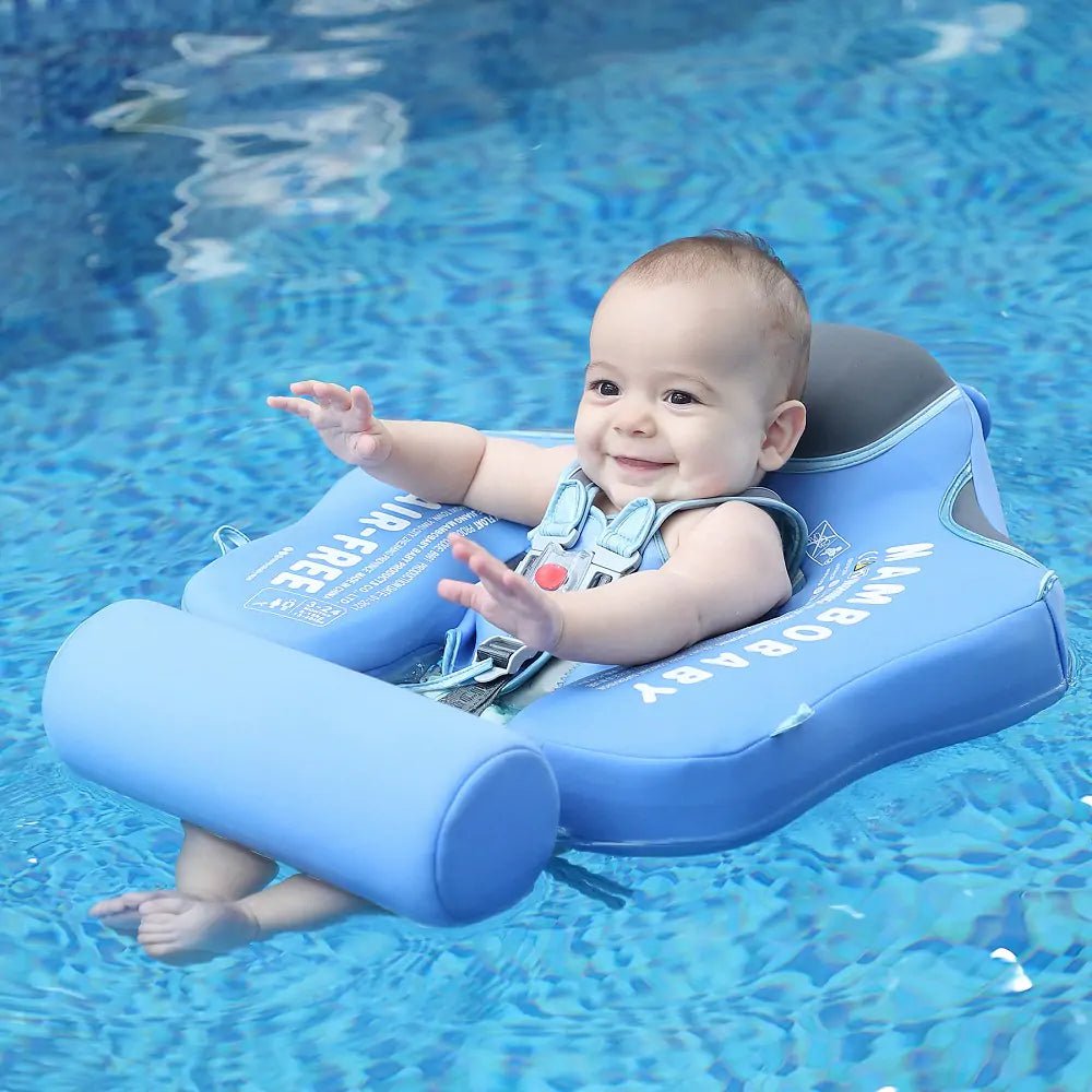 Mambobaby Non - Inflatable Baby Swim Ring - PepitoStore